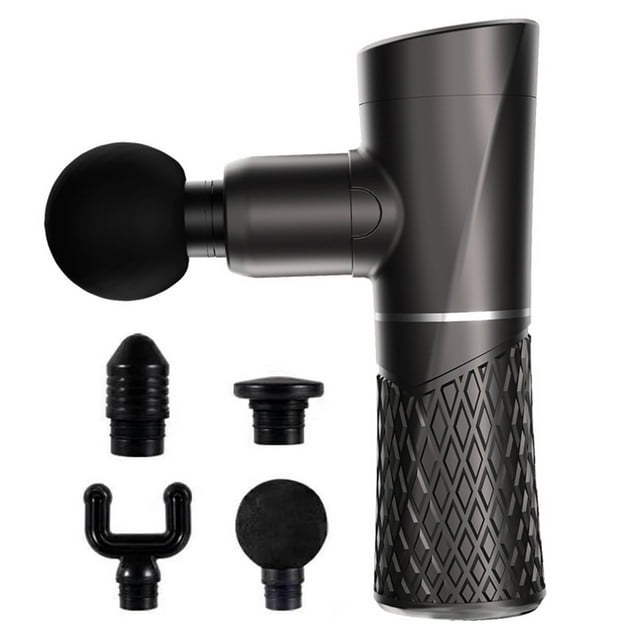 Mini pistola de masaje, masajeador muscular eléctrico, pistola de percusión manual profunda