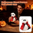 thumbnail image 6 of Halloween Devil Ghost Plush Doll, 5.51 in Cute Spooky Stuffed Character Toy, Soft Quirky Plushie for Kids, Party Decor, Creepy Cute Room Display and Halloween Gift，C, 6 of 6