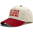 thumbnail image 2 of GET Your Kid AWAYS from ME Hat for Men Baseball Hat Fashionable Caps, 2 of 8