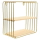 thumbnail image 4 of Golden Nail-Free Storage Shelf for Bathroom Use Space Saving Toilet Rack, 4 of 4