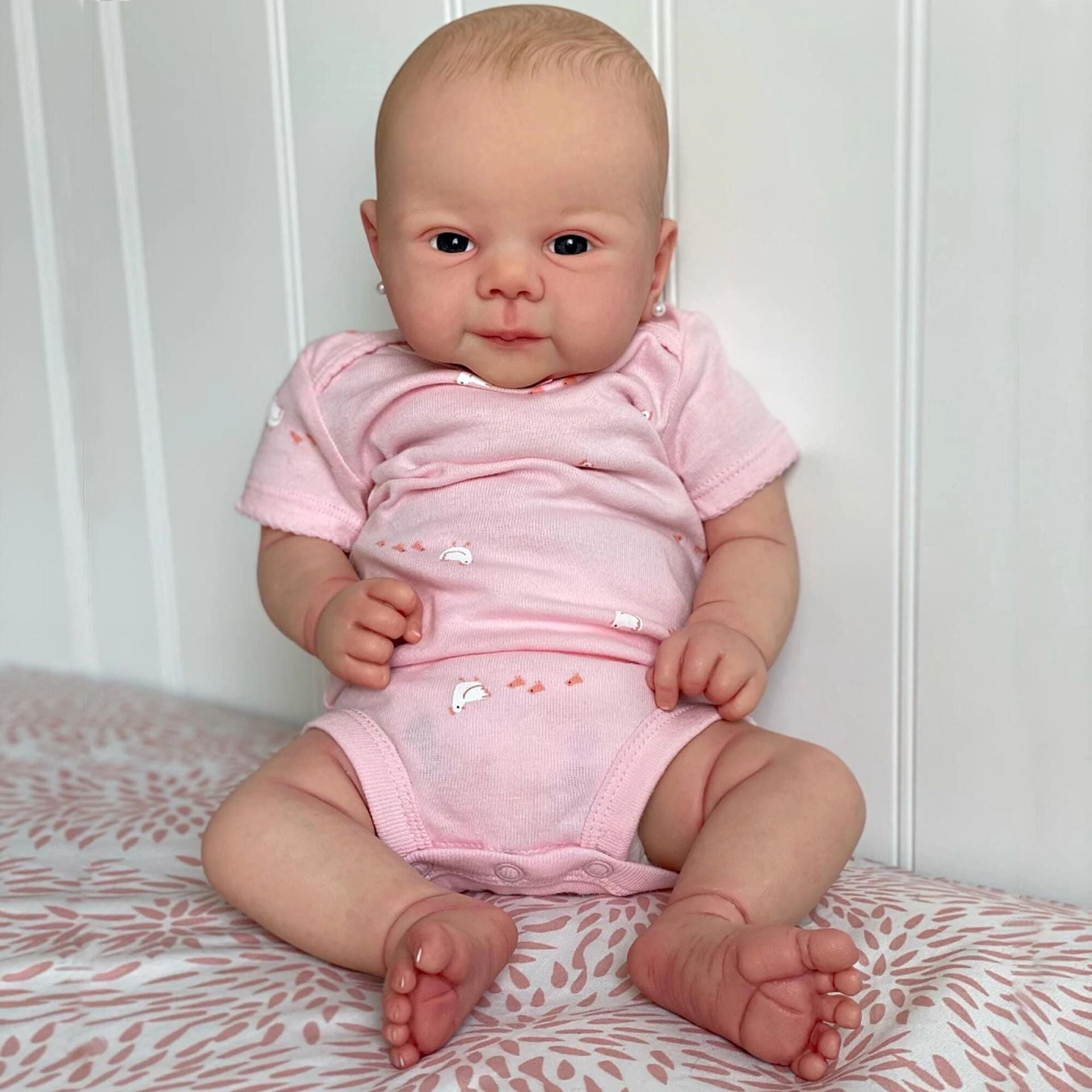 19inch Reborn Baby Dolls, Realistic Newborn Baby Dolls with Soft Body