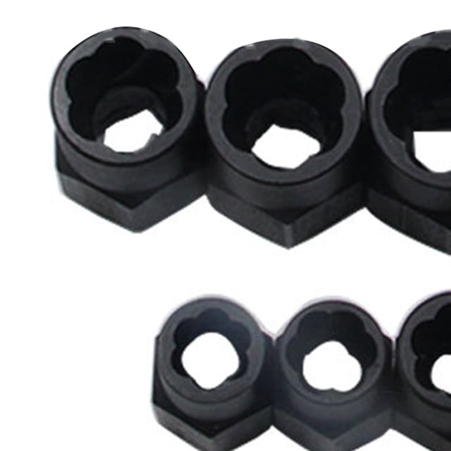 Herramienta de extracción de tuercas de perno, 10 piezas Extractor de pernos Extractor de tuercas de perno Juego de extractores de pernos Diseño exquisito