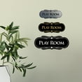 thumbnail image 4 of Signs ByLITA Designer Play Room Sign (Navy Blue/Gold) - Medium, 4 of 5