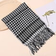 thumbnail image 4 of MOMOJIA Reversible Plaids Shemagh HeadScarf Stylish Fringe Comfortable Shawl For Children, 4 of 13
