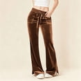 thumbnail image 3 of Juslio Womens Pants Comfortable High Waist with Pockets Plus Size Wide-Leg Pants, 3 of 9