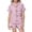 Light Purple, variant on Weebloom Summer Pajamas For Girls Cute Bow Set Soft Pajamas Short Sleeve Button Down Tops Shorts Pajama Set Breathable For Kids Tween Sleepwear Nightwear Pjs Loungewear Purple 12-13 Years