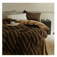 thumbnail image 3 of Zhuge Bed Sheets Set, Bedding Sheets Pillowcases Kit, Twin Bed Set, Hotel Bedding, Home Decor(Brown), 3 of 4
