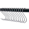 thumbnail image 3 of Ganchos en S de acero inoxidable de 4.9" para colgar en cocina, baño, dormitorio, cuarto de almacenamiento, uso exterior, múltiples usos, 2 piezas, 3 of 4