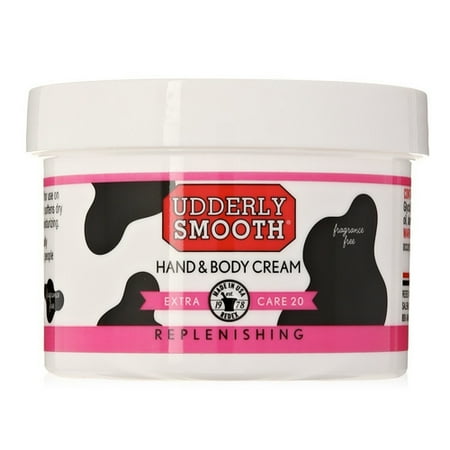 Replenishing Creme - Udderly Smooth Extra Care 20 Replenishing Hand And Body Cream, 8 Oz, 6 Pack