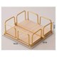 thumbnail image 2 of Modern Napkin Holder with Wooden Base,Elegant Design for Dining Table, 2 of 5