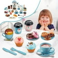thumbnail image 3 of ruzhgo Simulation Tea Set Pretend Afternoon Set for Little Tea Play Toy Set Dishes Gift Play Afternoon Tea Party Development Learning Toy, 3 of 8