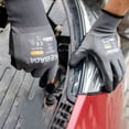 thumbnail image 4 of Work Gloves Kebada W1, pantalla táctil de seguridad con revestimiento de poliuretano, color gris, tamaño grande, 4 of 7