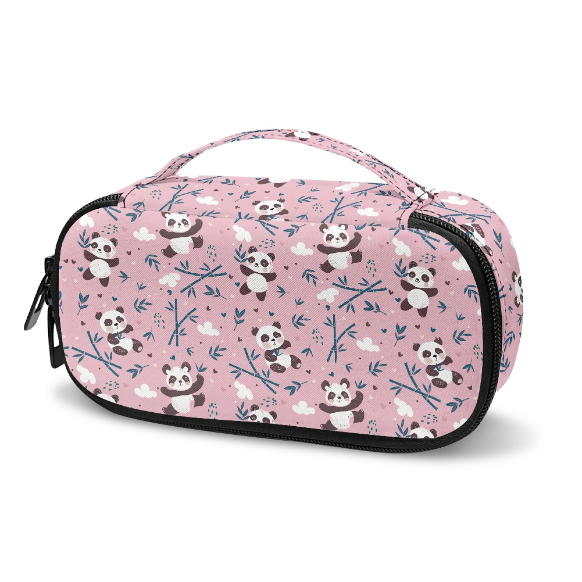Jiueut Cartoon Panda Insulin Storage Bag Diabetic Care Organizers & Travel Kits Small Insulated Bag for Medicine Insulin Bag for Kids Storage Zipper Bags for Organizing