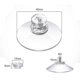 thumbnail image 2 of 20 Pcs Suction Cup Plastic Suction Pads 40mm Clear Pvc Sucker Pads Strong Adhesive Suction Holder W, 2 of 5