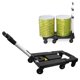 thumbnail image 5 of Platform Trolley Hand Truck Prevent Slipping Rotatable Ergonomic for Luggage ANGGREK Otros, 5 of 8