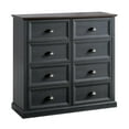 thumbnail image 7 of Papajet 42" Farmhouse 8 Drawer Dresser with Storage Drawers, Living Room Organizer, Dark Blue, 7 of 7
