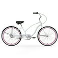 thumbnail image 2 of Firmstrong Chief Lady, 26", Women's, Three Speed, White/Pink, 2 of 2