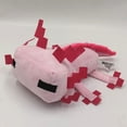 Minecraft Basic 8inch Plush Axolotl Stuffed Animal Figure, Soft Doll
