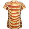 thumbnail image 2 of Halloween Pancakes and Syrup Breakfast Costume All Over Womens T Shirt, 2 of 2