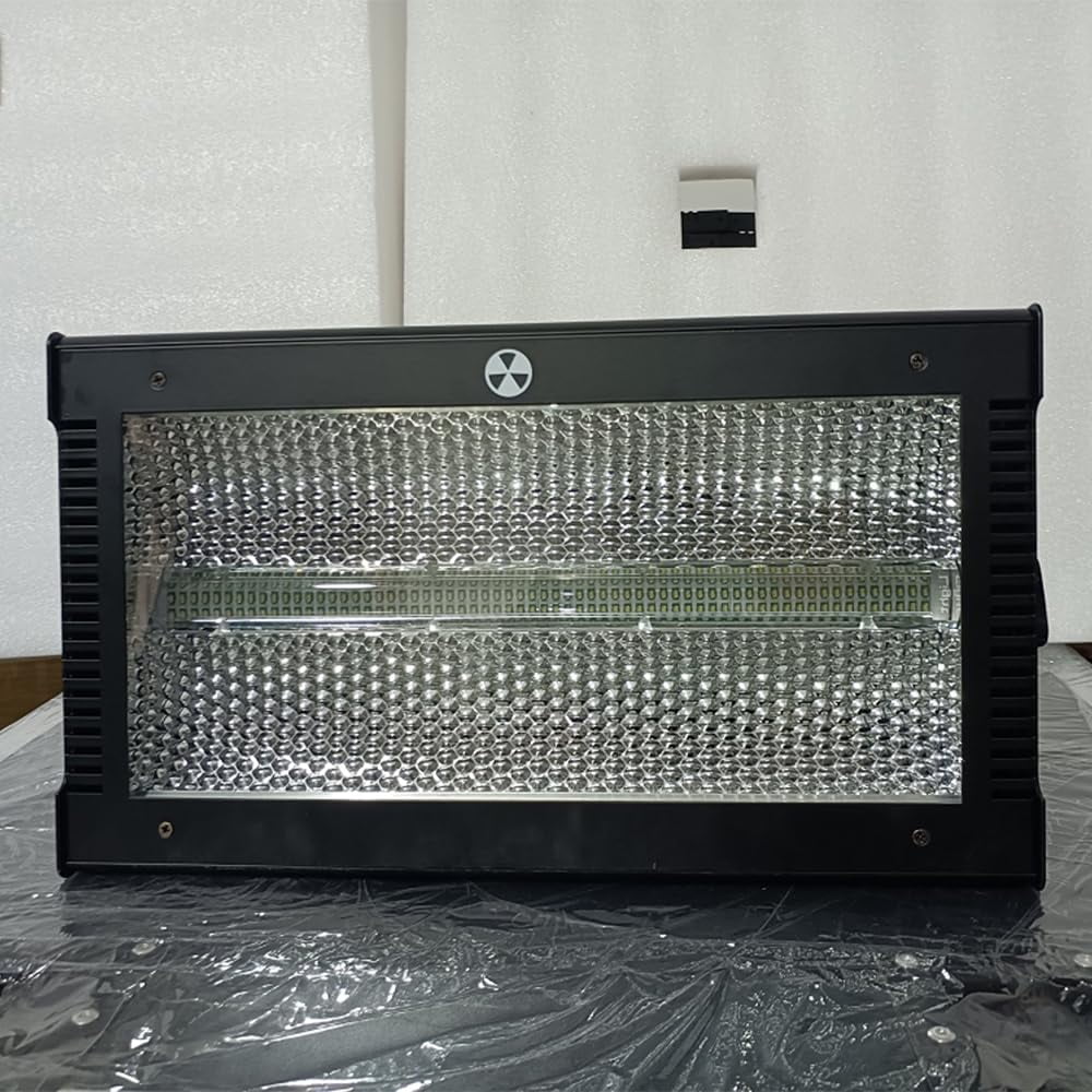 Professional Atomic 3000 LED Strobe Light DMX512 Control RGB Stage Lighting for DJ Disco Bar Studio Performance Club Gig