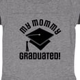 thumbnail image 3 of Inktastic My Mommy Graduated College Graduate Boys or Girls Baby Bodysuit, 3 of 4