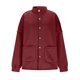 thumbnail image 4 of AUNVITO Women's Solid Color Lantern Sleeve Stand Collar Casual Button Front Jacket with Pockets Relaxed and Trendy Style, 4 of 9