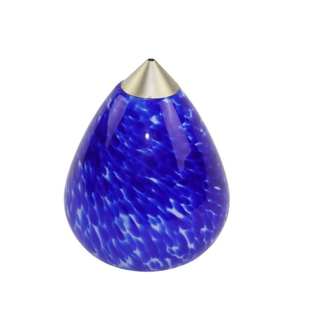 

Juno Lighting Teardrop Decorative Pendant Lighting Shade Tlp318; Blue Ice