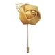 thumbnail image 1 of Nvzi 6 piezas de ojal para novio, ojal de rosa para boda, ojal de bolsillo, ojal para hombre, boda para novio, padrinos de boda para graduación, boda (oro), 1 of 4