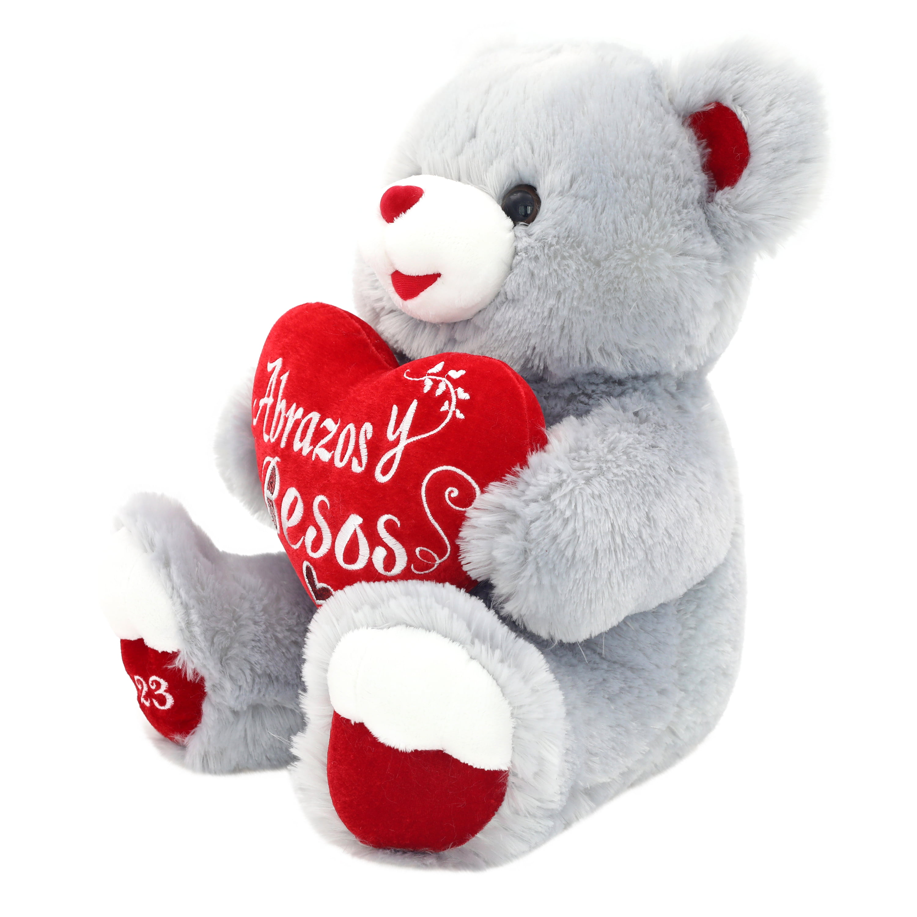 Way to Celebrate! Valentine's Day 15in Sweetheart Teddy Bear 2023, Red 