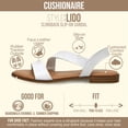 thumbnail image 2 of Cushionaire Lido Slingback Sandals for Women, Casual Open Toe Slip-On Design with Cushioned Footbed, 2 of 14