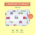 thumbnail image 2 of Wildkin Kids 2 pack Toddler Pillowcases (Trains, Planes & Trucks), 2 of 5