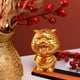 thumbnail image 3 of Figura decorativa de tigre de la suerte novedosa, modelo de animal para decoración de mesa. Ojos bizcos dorados, 3 of 9