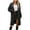 Black, variant on DYTTDG Women's Winter Long Knitted Cardigan Casual Loose Sweater Jacket on Clearance Christmas Gift