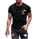 thumbnail image 1 of Camisas de Manga Larga para Hombres Casual Impreso Cuello Girado Abajo, Lado Dividido Botón Abajo Blusa para Al Aire Libre, Diario Y Primavera Verano, 1 of 5