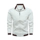thumbnail image 2 of Chaqueta de moda de primavera para hombre, chaqueta de moda de negocios para hombre, chaqueta informal con cuello alto y cremallera, abrigo deportivo para exteriores, cortavientos para hombre, 2 of 4