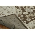thumbnail image 4 of K2 Floor Style Umbria Brown/Ivory Hand Made Wool Area Rug, 4 of 5