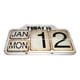 thumbnail image 2 of Calendario Colgador de pared Metal apenado elegante lamentable oficina dormitorio decoración, 2 of 9