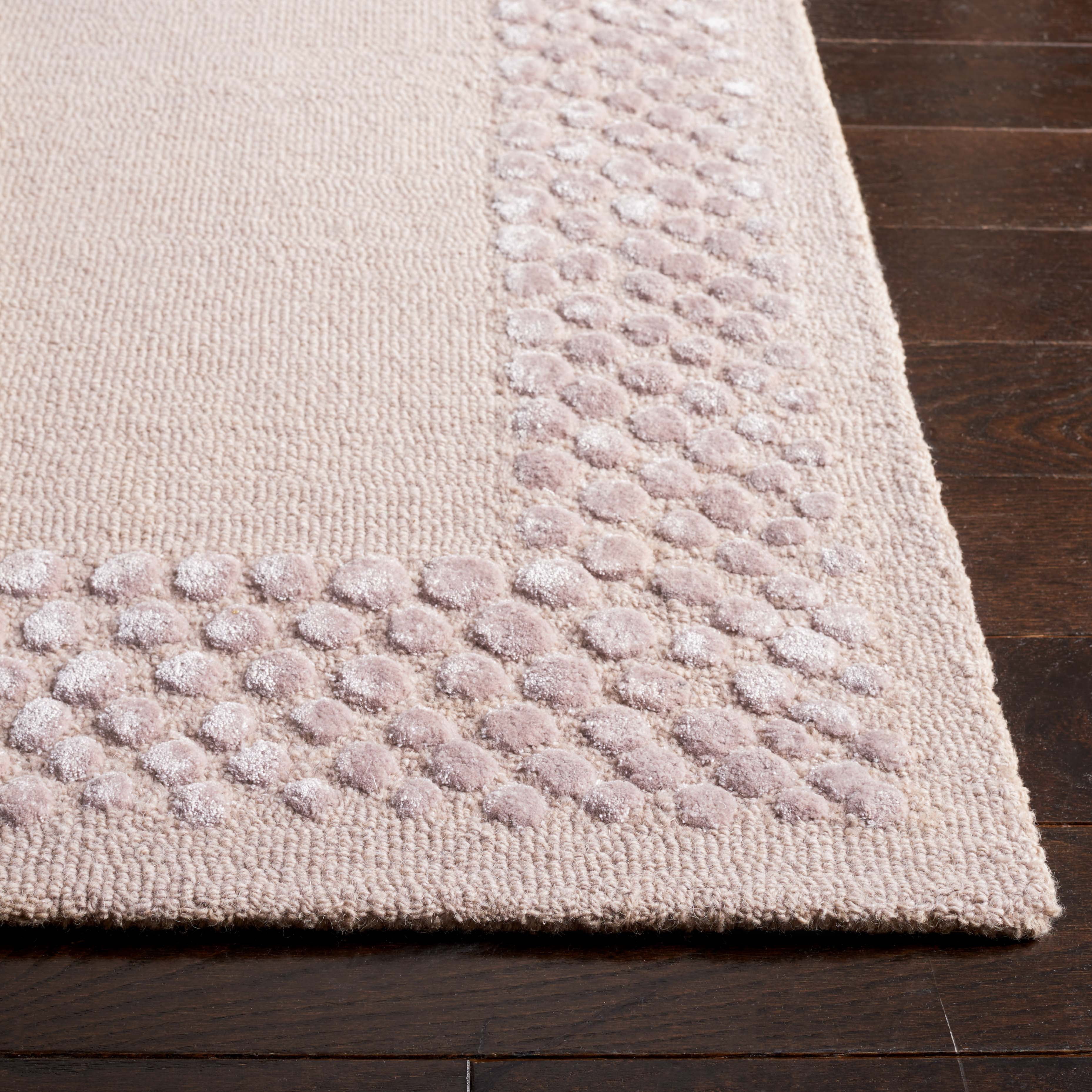 SAFAVIEH Glamour Elfrida Bordered Area Rug, Beige, 3' x 5'