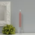 thumbnail image 3 of ROOT Candles 9" Grecian Collenette Taper Candles in Dusty Rose (Box of 4, 3 of 4