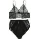 thumbnail image 1 of 1 conjunto de lencería femenina, ropa interior de encaje con encanto, lencería de mujer, ropa de mujer, 1 of 4