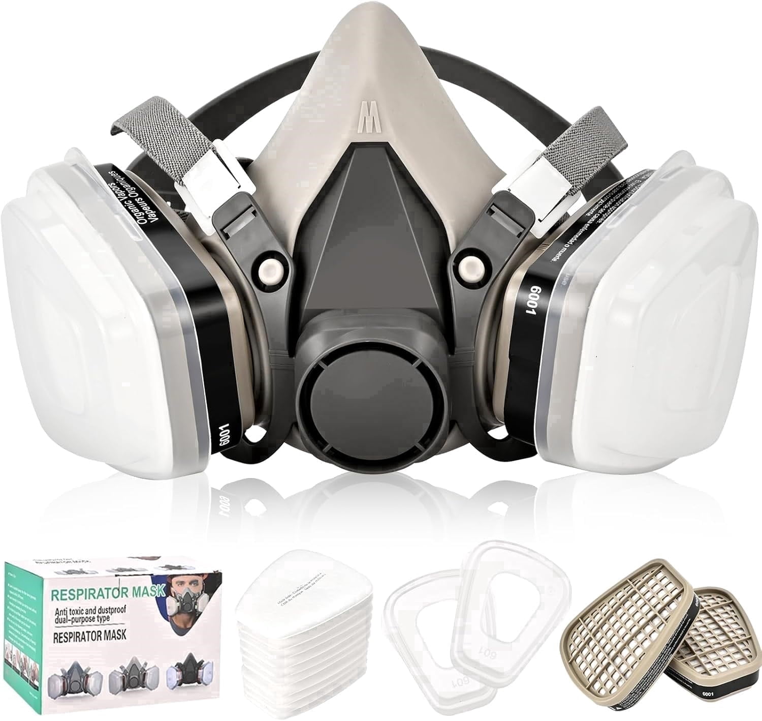 XINBTK 40MM Filter for Full Face Cover, Chemical Dust Spray