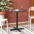 thumbnail image 3 of COSCO 24" Round Indoor/Outdoor Steel Bistro Table, Black, 3 of 7