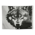 thumbnail image 5 of Autua Wolf Tapestry Wall Hanging Unique Style Graphic Home Decor Art for Living Room Bedroom Farmhouse Dorm 40x30inch, 5 of 6