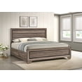 thumbnail image 2 of Kauffman Wood Eastern King Storage Panel Bed Washed Taupe, 2 of 13