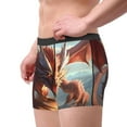 thumbnail image 3 of KLL Ferocious Dragon Fury Men's Cotton Boxer Briefs Underwear-XX-Large, 3 of 7