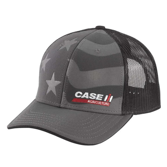 Case IH Debossed Flag Premium Mesh Back Cap 377764
