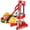 Red, variant on Eurolux Cast Iron Citrus Juicer Manual Juicer with Stainless Steel Cup, Commercial Grade Heavy Duty Black Citrus Press
