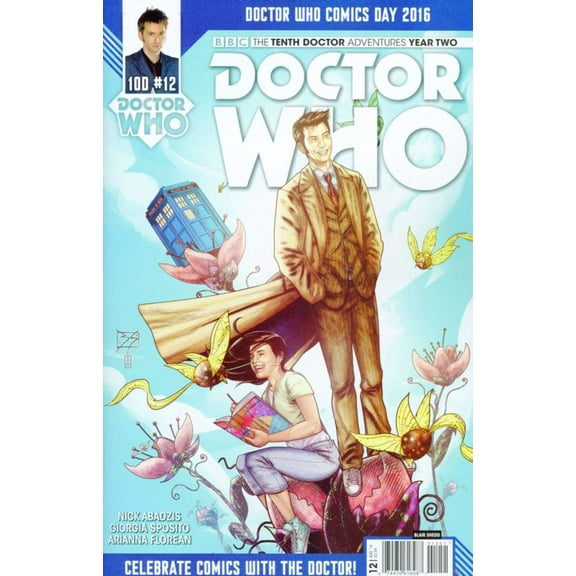 Doctor Who: The Tenth Doctor Year Two #12E VF ; Titan Comic Book
