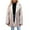 A-Beige, variant on BangWanChi Women's Faux Fur Jackets & Coats Womens Ladies Warm Faux Furry Long Coat Jacket Winter Solid V-neck Outerwear Beige L