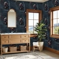 thumbnail image 4 of Gothic Peel and Stick Wallpaper Ornate Gothic Archway Dark Floral Weathered Stone Wall Wall Mural 23.6in x 9.8ft Self Adhesive Removable Wall Paper Renter Friendly Wallpaper for Bedroom Cabinets, 4 of 8